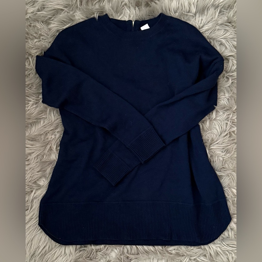 H&M Women’s Oversized Navy Sweater